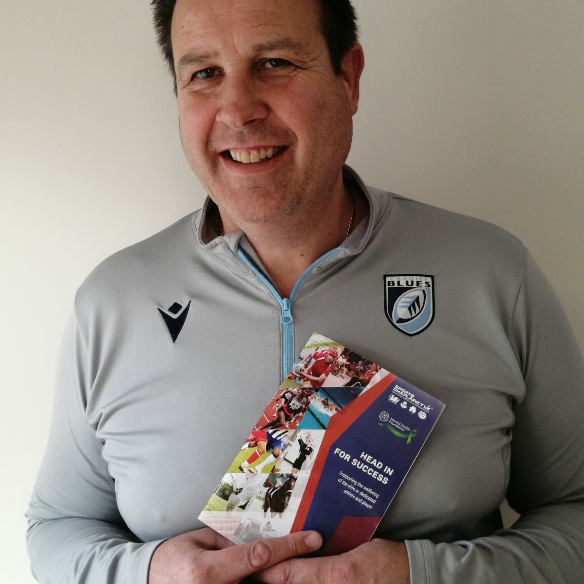 Here to help: with a booklet from Sports Chaplaincy UK